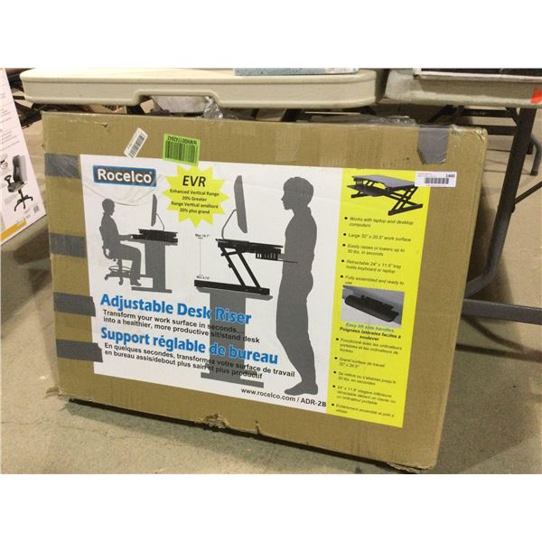 Rocelo Adjustable Desk Riser (4.75in - 16.7in)Â 