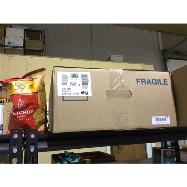 Case of 59th Street Ketchup Chips (30 x 60g)