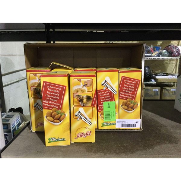 Case of 12 Falafel MoldsÂ 