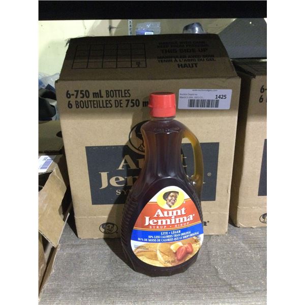 Case of Aunt Jemima Syrup (6 x 750mL)