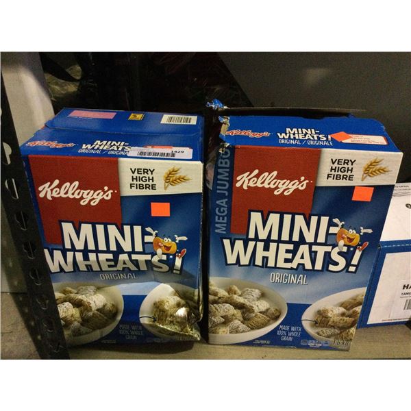 Kellogs Mini WheatsÂ (1.6kg) Lot of 2Â 