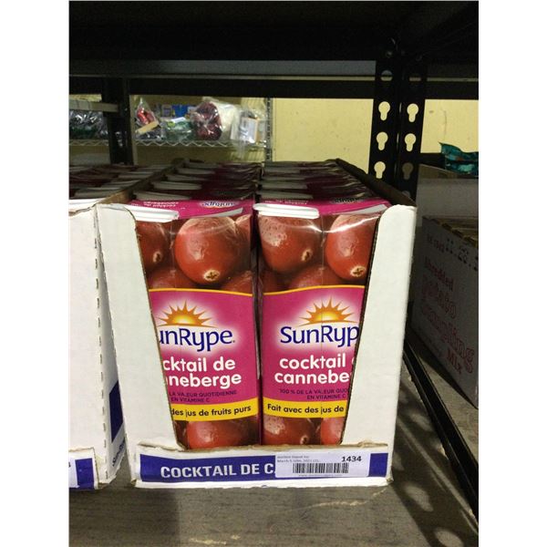 Case of SunRype Cranberry Cocktail (12 x 1L)