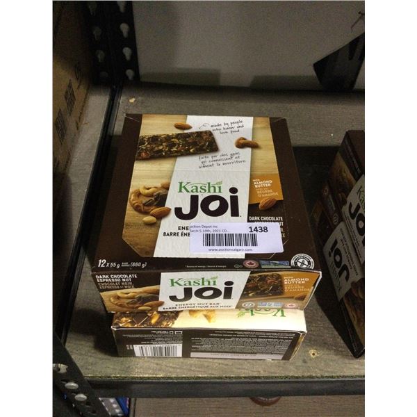 Kashi Joi Dark Chocolate Espresso Nut Bars (660g) Lot of 2