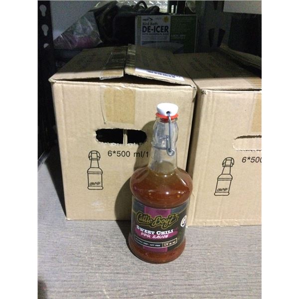 Case of Cattle Boyz Sweet Chili BBQ Sauce (6 x 500mL)Â 