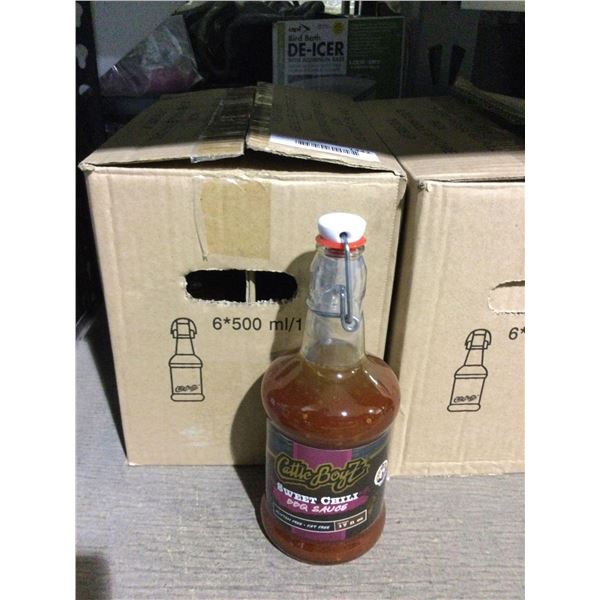 Case of Cattle Boyz Sweet Chili BBQ Sauce (6 x 500mL)