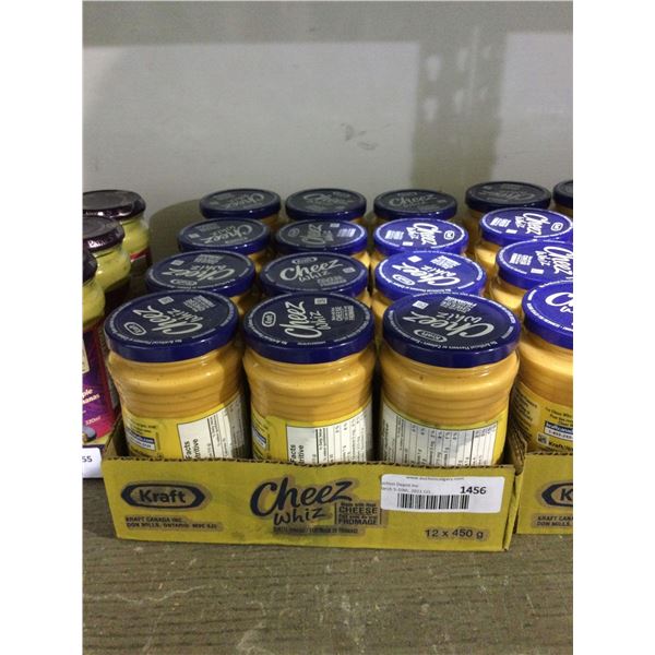 Case of Krafty Cheez Whiz Spread (12 x 450g)Â 