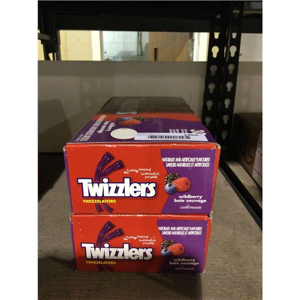 Twizzlers Wildberry Twizzelators Licorice Candy (957g) Lot of 2