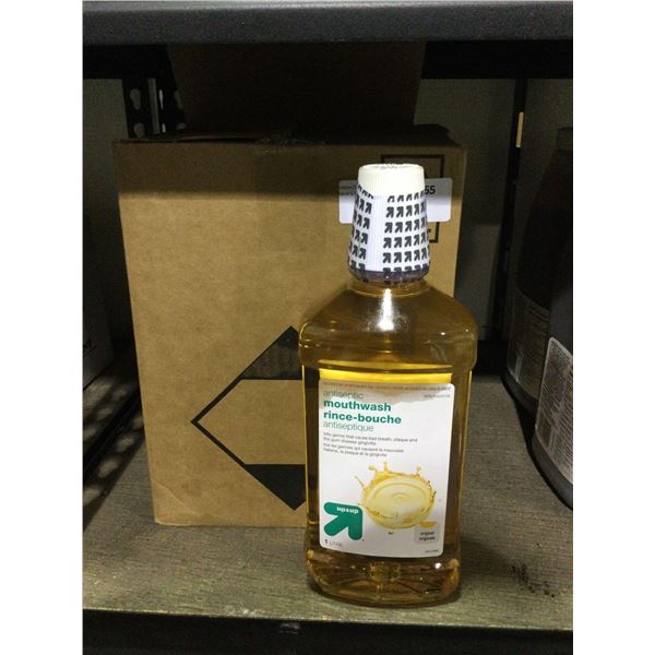 Case of Antiseptic Mouthwash (6 x 1L)Â 