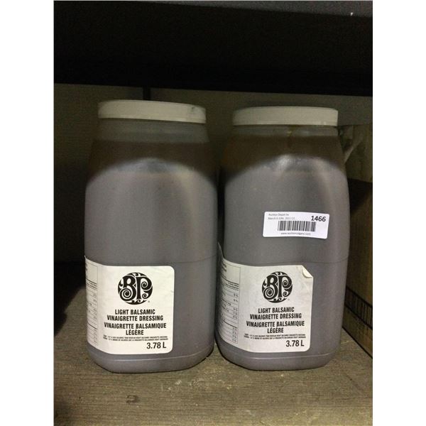 BP Light Balsamic Vinaigrette Dressing (3.78L) Lot of 2Â 