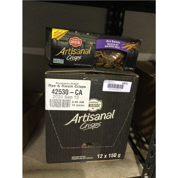 Case of Grissol Artisanal Crisps (12 x 150g)