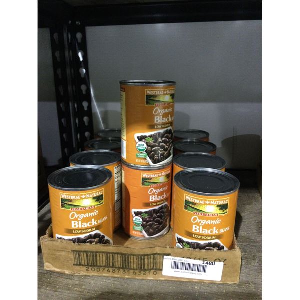 Case of Westbrae Organic Black Beans (12 x 425g)Â 