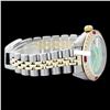 Image 4 : Rolex Ladies Two Tone 14K Gold/SS, Diam Dial & Diam/Ruby Bezel, Sapphire Crystal