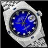 Image 1 : Rolex Men's Stainless Steel, QuickSet, Diam Dial & Diam/Sapphire Bezel