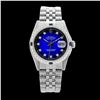 Image 2 : Rolex Men's Stainless Steel, QuickSet, Diam Dial & Diam/Sapphire Bezel