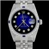 Image 2 : Rolex Men's Stainless Steel, QuickSet, Diam Dial & Diam/Sapphire Bezel