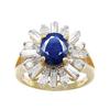 Image 1 : USGL Certified Gem 1.00 ct Ruby & Diamond Ring 14k Gold