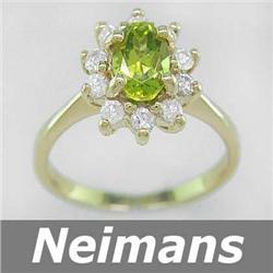 Gem 5.75 ct Certified Emerald & Diamond Bracelet 14kt