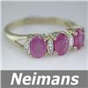 Image 1 : Fine Gem 1.75 ct Ruby & VS Diamond Ring 14kt Certified