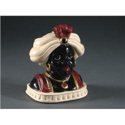 FITZ AND FLOYD BLACKAMOOR BUST