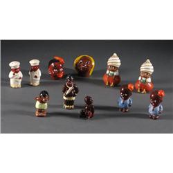 BLACK AMERICANA CERAMIC SHAKERS