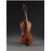 Image 2 : VIOLIN & WOOD CASE MAHOGANY MOTHER OF PEARL