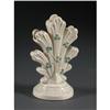 Image 1 : BELLEEK FAN SHAPED TULIP VASE CLOVER PATTERN