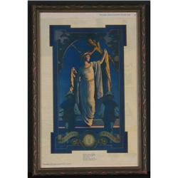 PRINT MAXFIELD PARRISH EDISON MAZDA AD