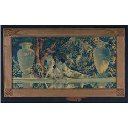 PRINT MAXFIELD PARRISH GARDEN OF ALLAH