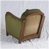 Image 2 : CIRCA 1930 WALNUT ART DECO ARMCHAIR