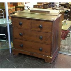 SHAKER MID 19TH CENTURY CHEST OF DRAWERS