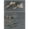 Image 1 : STERLING SILVER VANITY SET AND ACCESSORIES