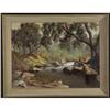 Image 1 : OIL HELEN WINKLEY WOODED STREAM