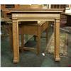 Image 1 : CIRCA 1910 AMERICAN TIGER OAK FIREPLACE MANTLE