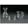 Image 1 : WATERFORD CREAMER, NAPKIN RING, AND SMALL VASE