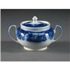 Image 1 : WH GRINDLEY SHANGHAI FLOW BLUE PORCELAIN SUGAR