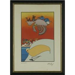 SERIGRAPH PETER MAX SIGNED & NUMBERED