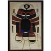 Image 1 : TEMPERA MARGARET PETERSON ABSTRACTED HUMAN FIGURE