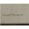 Image 2 : TEMPERA MARGARET PETERSON ABSTRACTED HUMAN FIGURE