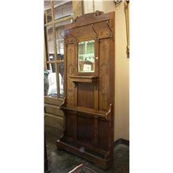 CIRCA 1900 ART NOUVEAU FRENCH HALL TREE