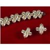 Image 2 : TIFFANY & CO STERLING & 18K BRACELET AND EARRINGS