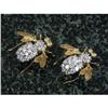 Image 1 : TWO BUMBLE BEE FORM 18K AND DIAMOND BROOCHES