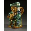 Image 1 : A PORCELAIN MAJOLICA TOBY CHARACTER JUG