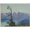Image 1 : OIL JULES BERNARD DAHLAGER ALASKA MOUNTAINS