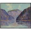 Image 1 : OIL JULES BERNARD DAHLAGER ALASKA GLACIER VALLEY
