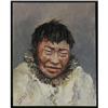 Image 1 : OIL JULES BERNARD DAHLAGER POINT BARROW ESKIMO