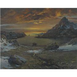 OIL BUTHILS ALASKAN FISHING PORT