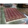 Image 1 : PAKISTAN BOKHARA CARPET 8.7 X 5.7