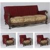 Image 1 : EARLY 20TH CENTURY BAROQUE STYLE THREE CHAIRS