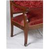 Image 2 : CIRCA 1900 AMERICAN GOLDEN OAK CARVED SETTEE