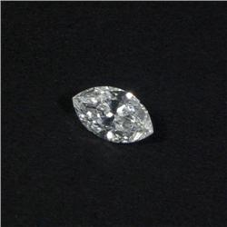 LOOSE MARQUIS CUT DIAMOND .83CT w/ Appraisal